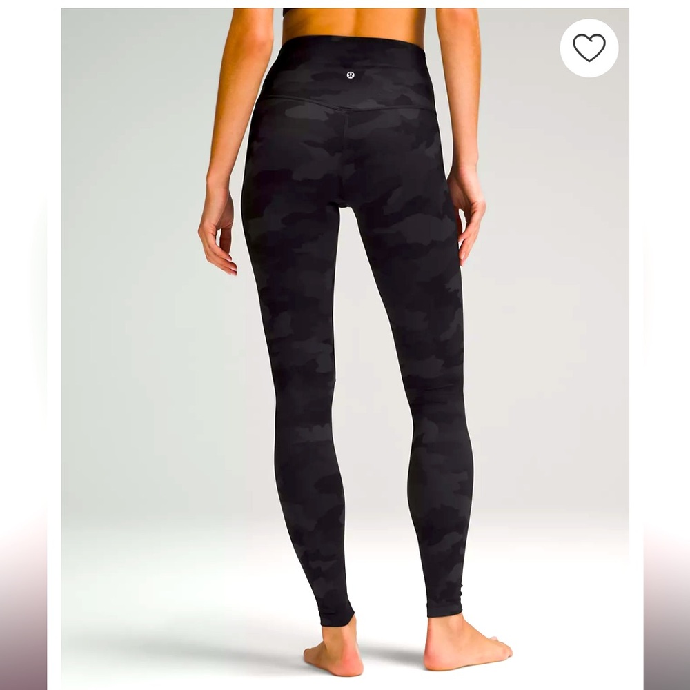 Lululemon Align Leggings Black Camo